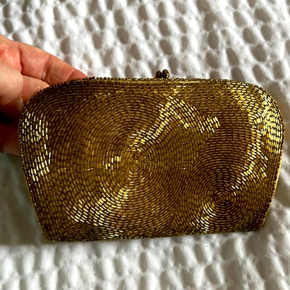 Vintage beaded purse / wallet Japan